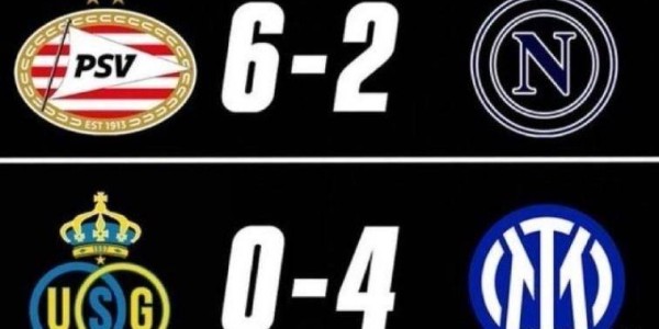 意甲欧冠悲喜夜！国米三连胜成为遮羞布，那不勒斯崩盘创21年耻辱